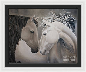 Wild Horses - Framed Print