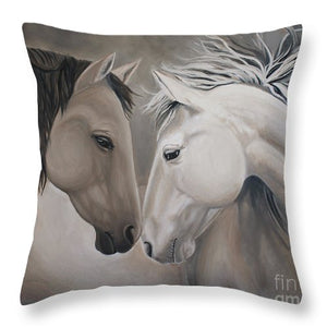 Wild Horses - Throw Pillow