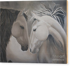 Wild Horses - Wood Print