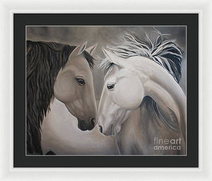 Wild Horses - Framed Print