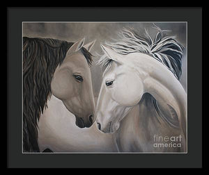 Wild Horses - Framed Print