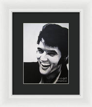Load image into Gallery viewer, Young Elvis - Framed Print
