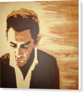 Young Johnny Cash - Canvas Print