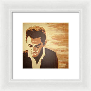 Young Johnny Cash - Framed Print