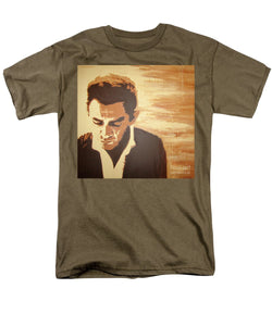 Young Johnny Cash - Men's T-Shirt  (Regular Fit)