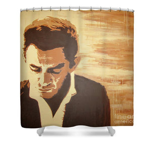 Young Johnny Cash - Shower Curtain
