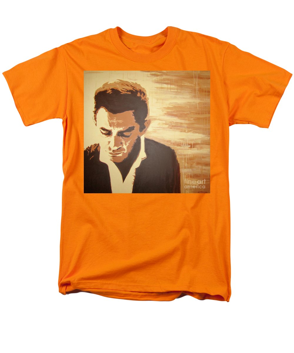 Young Johnny Cash - Men's T-Shirt  (Regular Fit)
